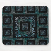 Tapis De Souris Carré de lettres arabes (Devant)