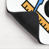 Tapis De Souris Carré et boussoles (Coin)