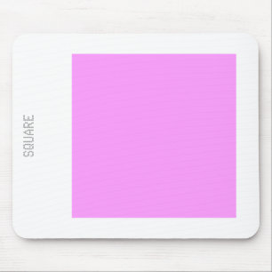 Tapis De Souris Carré - Lt Violet et Blanc