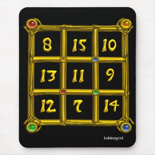 TAPIS DE SOURIS CARRÉ MAGIC 33 (Devant)