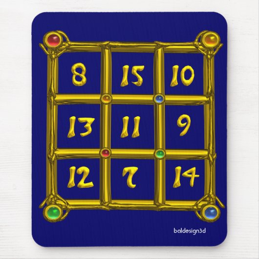 TAPIS DE SOURIS CARRÉ MAGIC 33 (Devant)