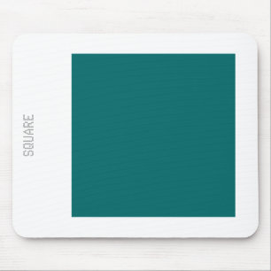 Tapis De Souris Carré - Moss Green et White