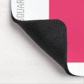 Tapis De Souris Carré - Regal rouge et blanc (Coin)