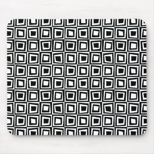 Tapis De Souris Carré rétro (Devant)