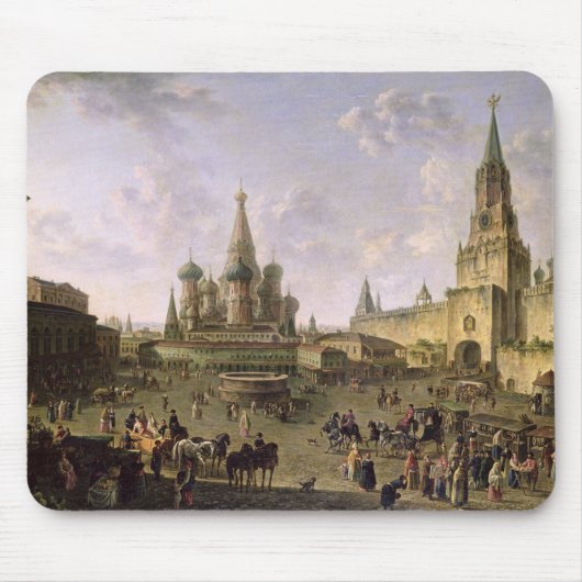 Tapis De Souris Carré rouge, Moscou, 1801 (Devant)