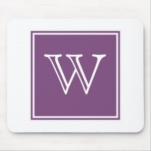 Tapis De Souris Carré violet Monogram Mousepad