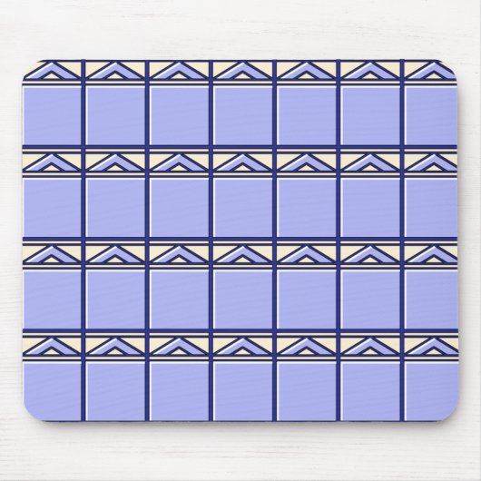 Tapis De Souris Carreaux bleus (Devant)