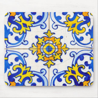 Tapis De Souris Carreaux du panneau Azulejo