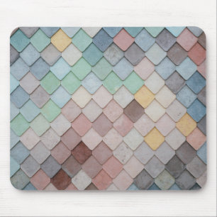 Tapis De Souris Carreaux multicolores