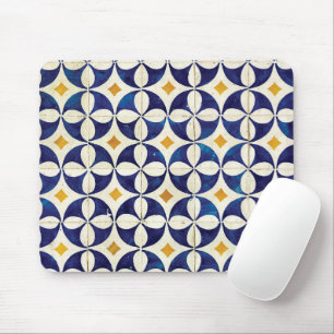 Tapis De Souris Carreaux portugais - Azulejo Motif Design