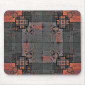 Tapis De Souris Carrefour orange et gris (Devant)