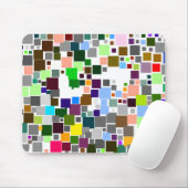 Tapis De Souris Carrés Abstraits (Avec souris)