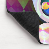 Tapis De Souris Carrés Abstraits Mousepad (Coin)