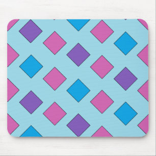 Tapis De Souris Carrés Abstraits Mousepad