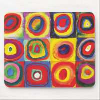 Carrés avec cercles concentrés Hiroaki Takahashi