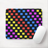 Tapis De Souris Carrés colorés (Avec souris)