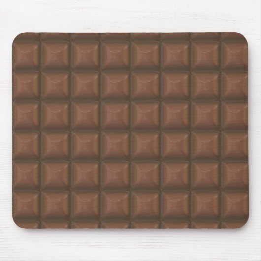 Tapis De Souris carrés de chocolat (Devant)
