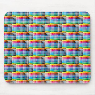 TAPIS DE SOURIS CARRÉS DE COULEUR