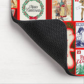 Tapis De Souris Carrés de l'illustration de Noël (Coin)