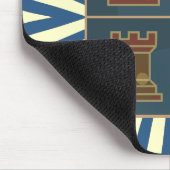 Tapis De Souris Carrés d'échecs (Coin)