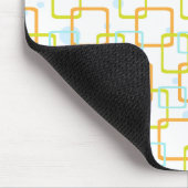 Tapis De Souris Carrés d'orange de mod (Coin)