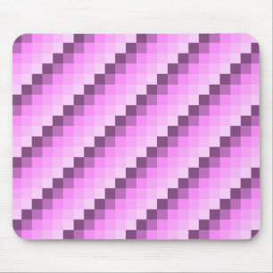 Tapis De Souris Carrés roses et violets