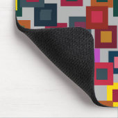 Tapis De Souris Carrés sombres sur la lumière (Coin)