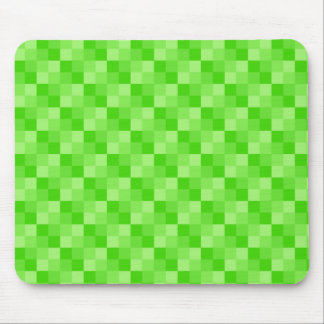 Tapis De Souris Carrés verts