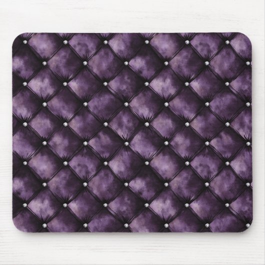 Tapis De Souris Carrés Violet Royal (Devant)