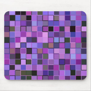 Tapis De Souris Carrés violets