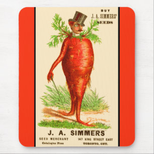 Tapis De Souris carrot man Victorian