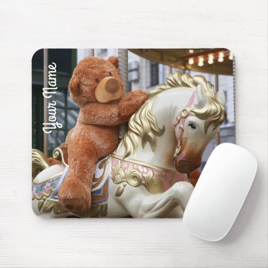 Tapis De Souris Carrousel avec Mousepad (Avec souris)