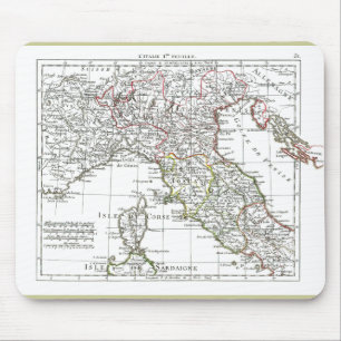 Tapis De Souris Carte 1806 - L'Italie (Nord)