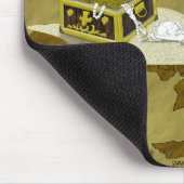 Tapis De Souris Carte #1 de pirate (Coin)