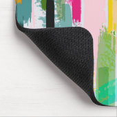 Tapis De Souris Carte Abstraite colorée (Coin)