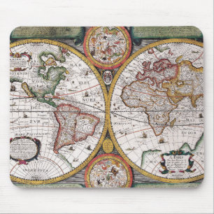Tapis De Souris Carte ancienne inspirée (12)