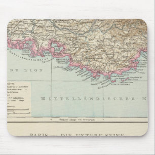 Tapis De Souris Carte Atlas de France