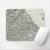Tapis De Souris Carte Atlas de Géorgie (Avec souris)