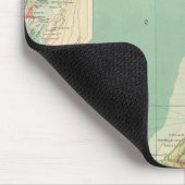 Tapis De Souris Carte Atlas de la Nouvelle-Zélande (Coin)