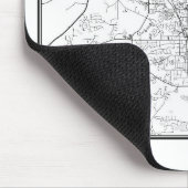 Tapis De Souris Carte Auburn (Coin)