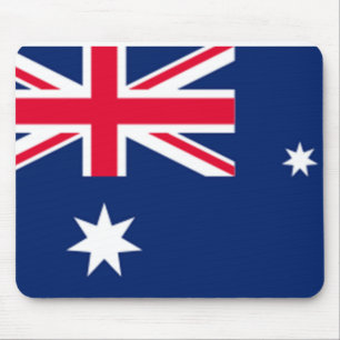 Tapis De Souris Carte AUSTRALIE Drapeau australien Aussie Cadeau