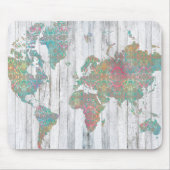 Tapis De Souris Carte Boho II (Devant)