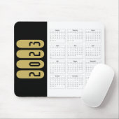 Tapis De Souris Carte Calendrier 2023 (Avec souris)