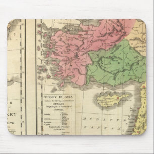 Tapis De Souris Carte chronologique turque