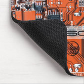 Tapis De Souris Carte circuit imprimé circuit orange PCB (Coin)