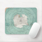 Tapis De Souris Carte classique de l'Antarctique (Avec souris)