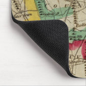 Tapis De Souris Carte Connecticut (Coin)