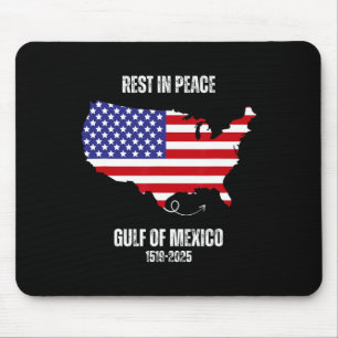 Tapis De Souris Carte d'Amérique golfe du Mexique Président golfe