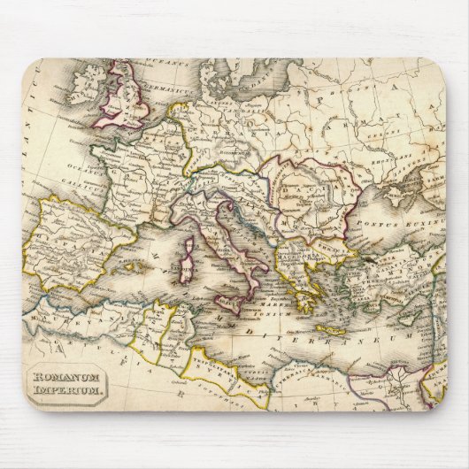 Tapis De Souris Carte d'Antquie de romain antique (Devant)
