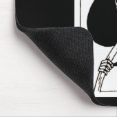 Tapis De Souris Carte d'as de pique de la mort Mousepad (Coin)